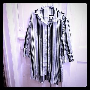 Striped shirt dress brand new with tags